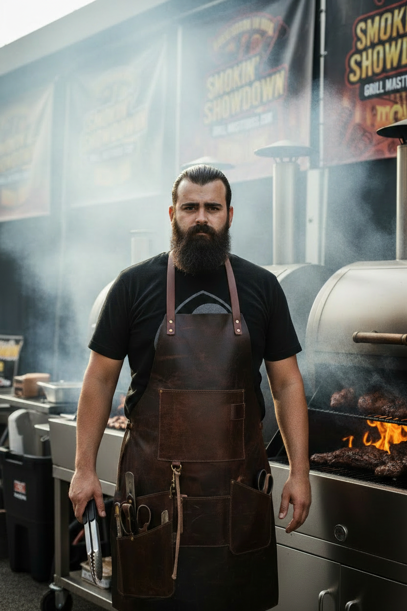 Master Series Leather Apron- One size fit all