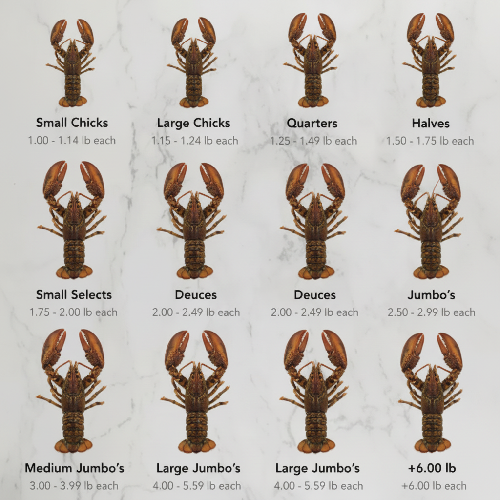 Lobster Size Guide Square