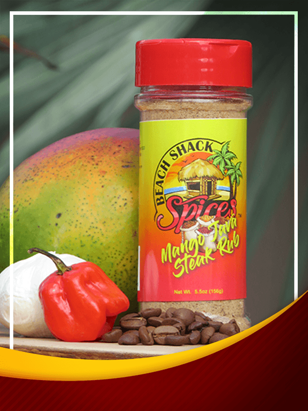 "Beach Shack" Grilling/BBQ rub- Mango Java Steak