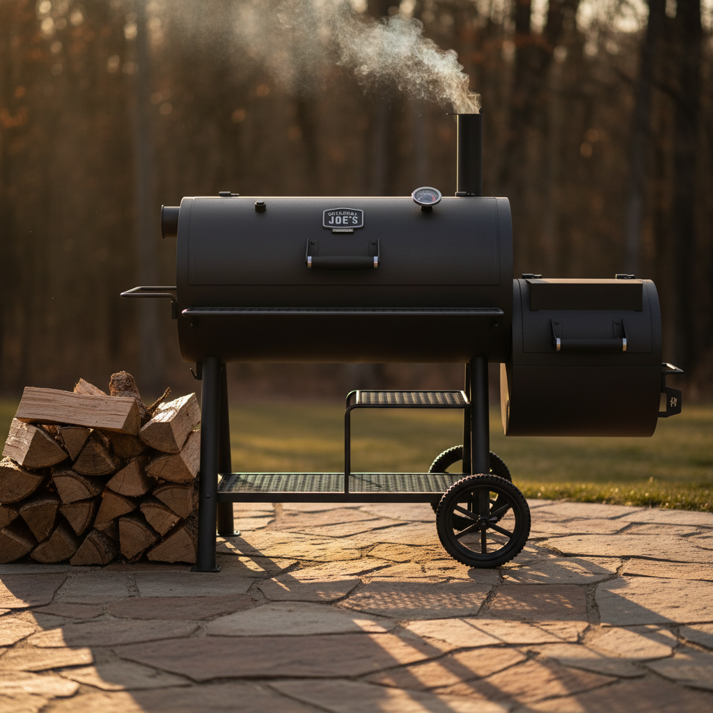 Oklahoma Joe's Offset Smoker Lifestyle