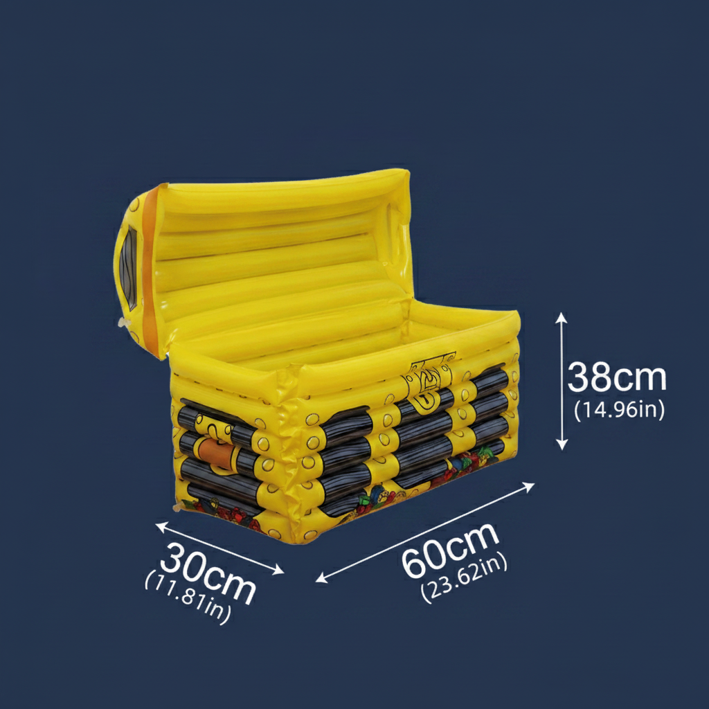 Multifunctional Inflatable Ice Bar & Portable Cooler (Dual-Use)