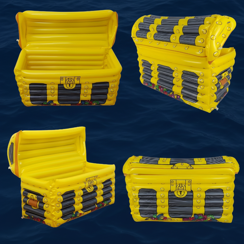 Multifunctional Inflatable Ice Bar & Portable Cooler (Dual-Use)
