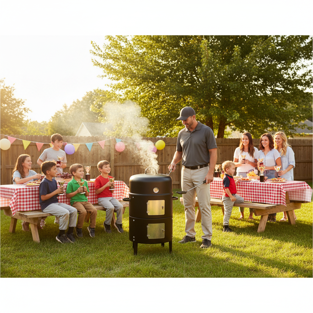 Youth Baseball After-Game Party BBQ